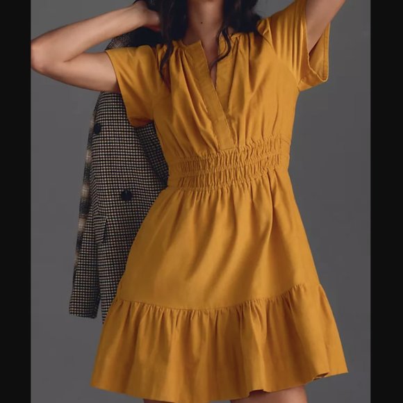 Anthro Somerset Mini Dress: Corduroy Edition LP NWT Sold out! - Picture 1 of 5